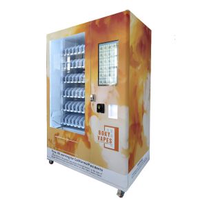 600 Pcs Innovative CBD Cigar Vending Machine With Age Checker Card Reader