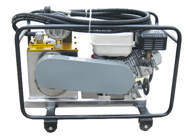 Gasoline Pump Underground Cable Pulling Equipment Conductor Hydraulic Compressor Units Electric