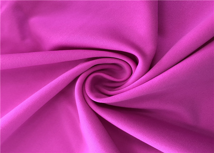 Stretch Knitted Polyester Spandex Fabric Brush For Sportswear