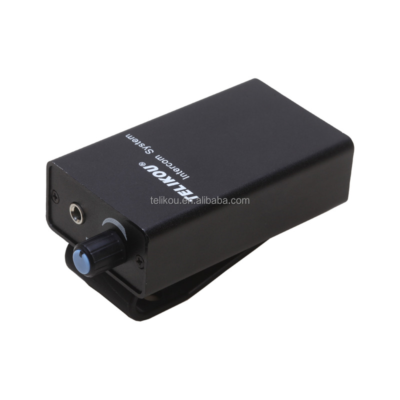 TELIKOU BT-01 Talent Receiver For IFB system only listen for host man teller, announcer