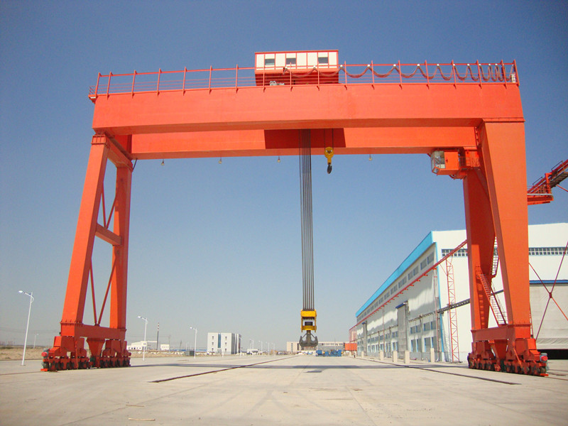 Load And Unload Double Girder Gantry Crane For Warehouse