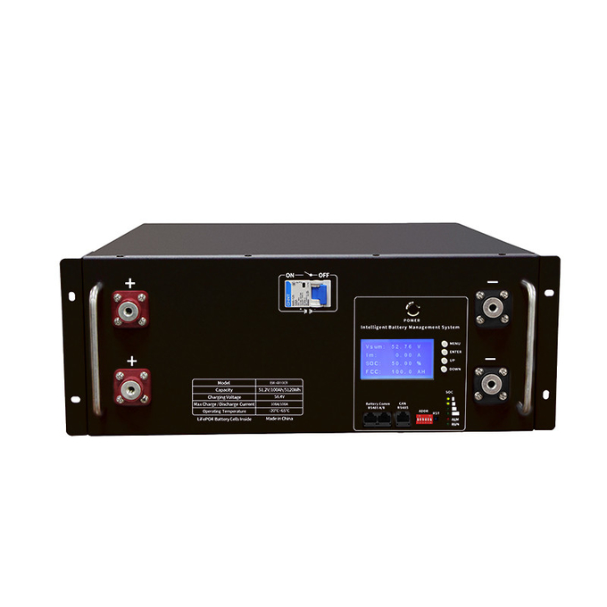 Home Battery LiFePO4 100A 5KW Lithium Iron Phosphate Household Energy Storage Battery