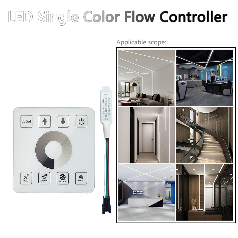 24V 2835 SMD Digital Pixel LED Strip Ws2811 With Controller Power