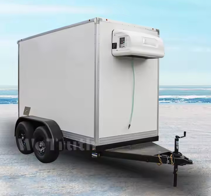 CIMC Australian Standard Support Custom Size Cold Room Cooling Room Freezer Mobile Refrigerator Trucks Trailer