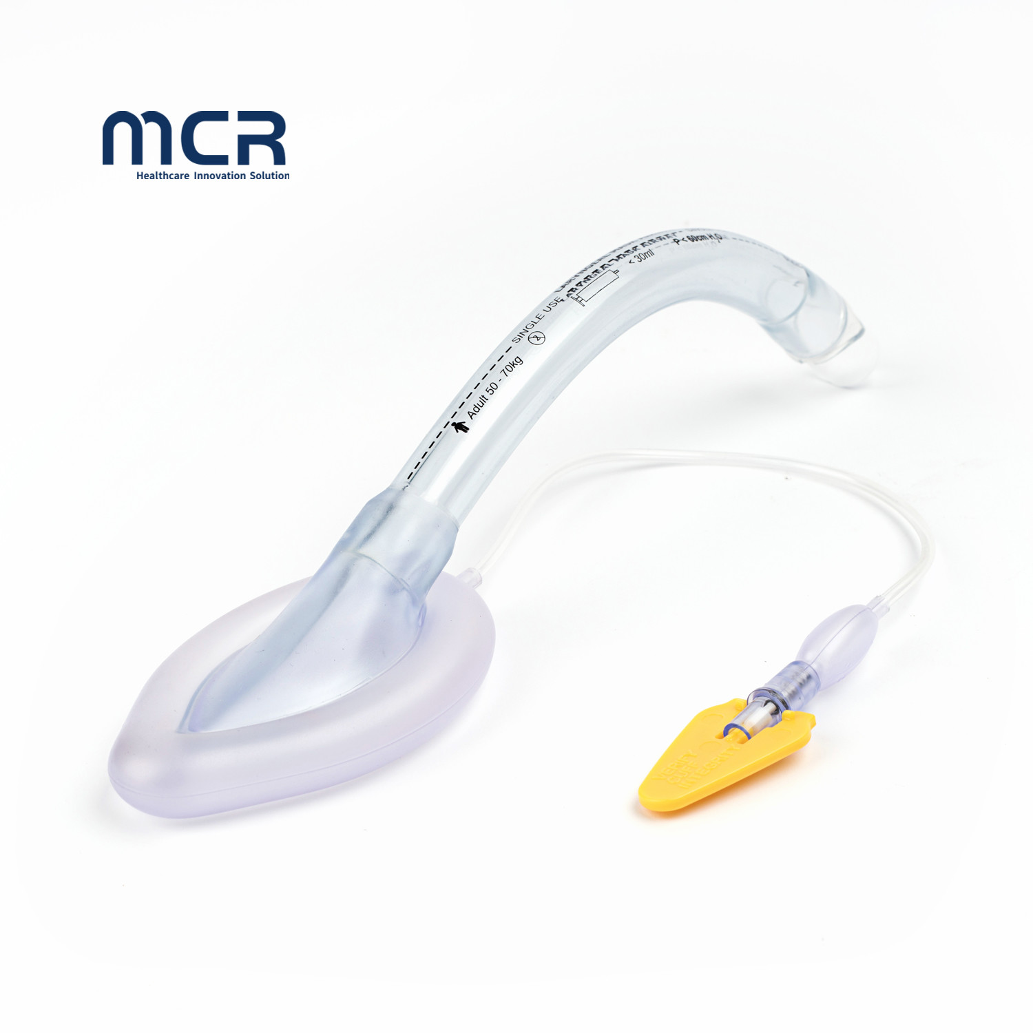 Medical Device Disposable PVC Silicone Laryngeal Mask Airway Reinforced Type with CE and ISO Certificate Factory