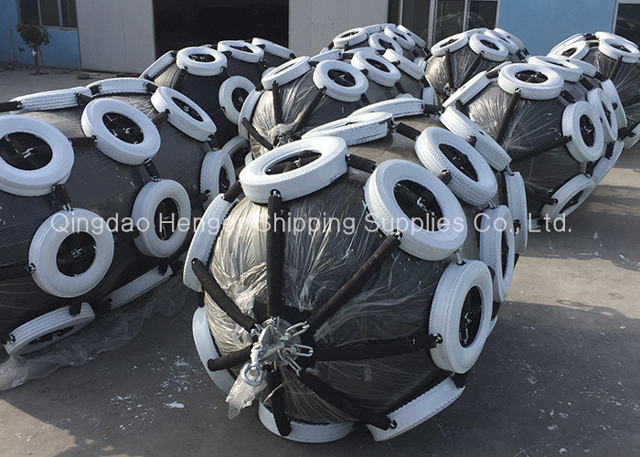 Yokohama-type inflatable rubber fender marine anti-collision ball ship berthing fender