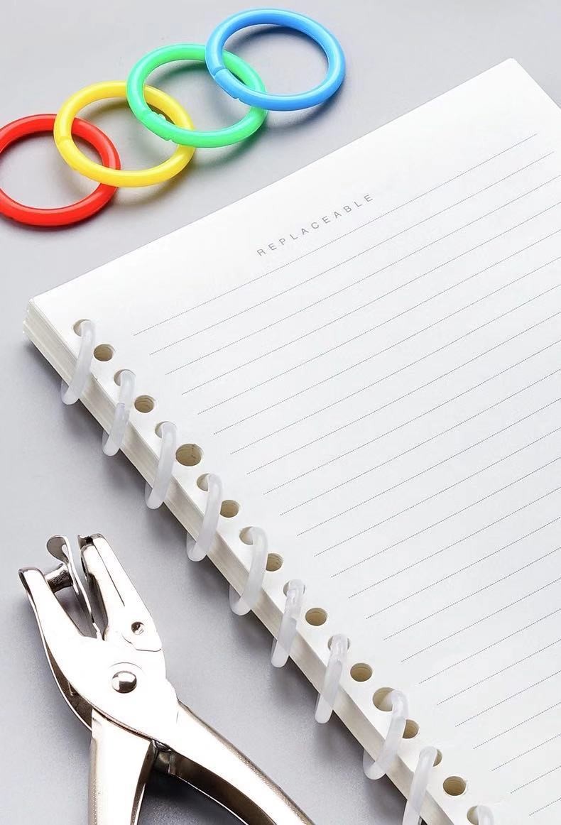 Colorful Plastic Binding Buckle 8 14 18 22 25 30 40mm For Notebook