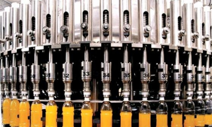 Automatic PLC Hot Fruit Liquid Filling Machine High Capacity
