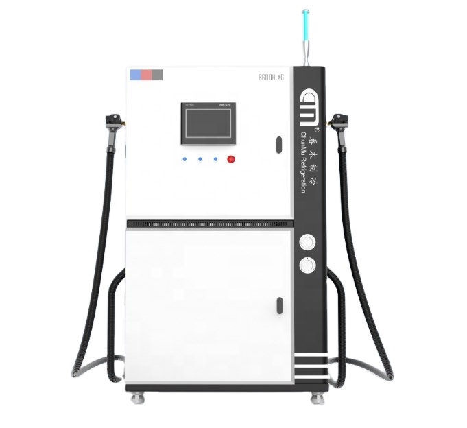 Hydrocarbon Refrigerant Recovery Machine Ac Gas Charging Machine R600a 4HP Recovery System