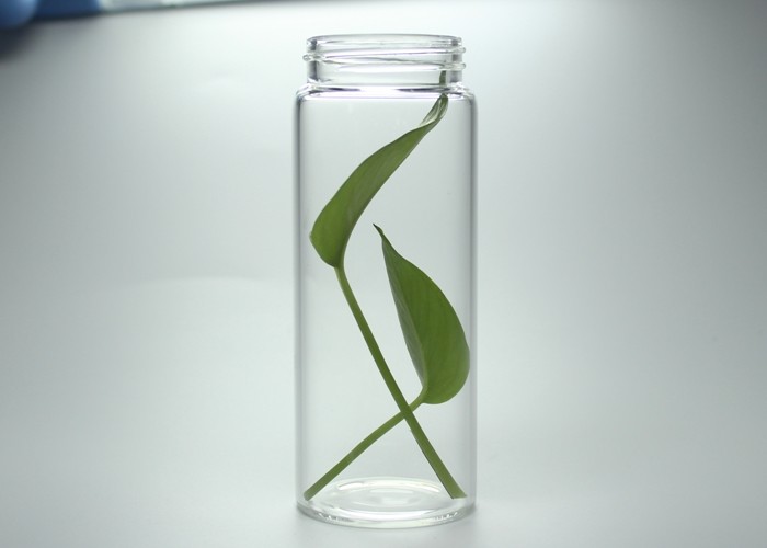 Various Specifications of Transparent High Borosilicate Thread Mouth Bottle