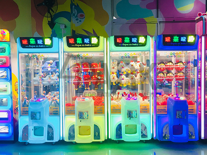 1 Players Cute Japan Crane Claw Machine for Movie Theater 18W