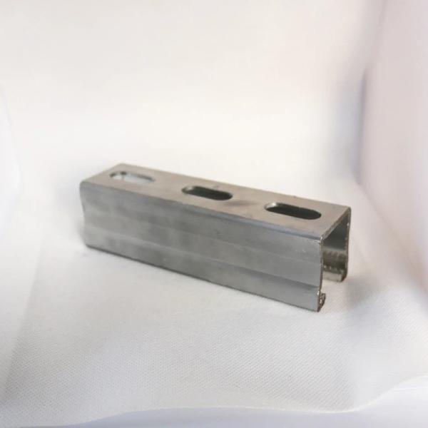 Bulk SS400 Slotted Solid Strut Channel Steel Galv Unistrut For Construction