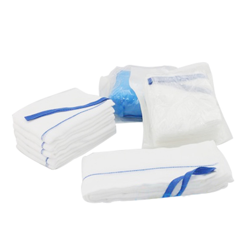 40S 13 17 20T Non Sterile 45x45cm Abdominal Surgical Laparotomy Sponges