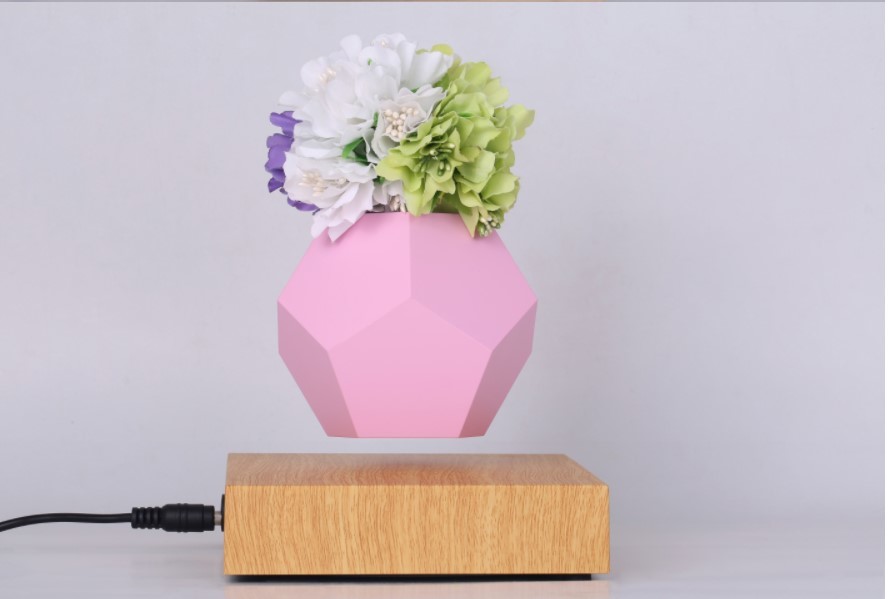 Magnetic levitation Plant Pot & Base Creative Potted Plants flower plant pot