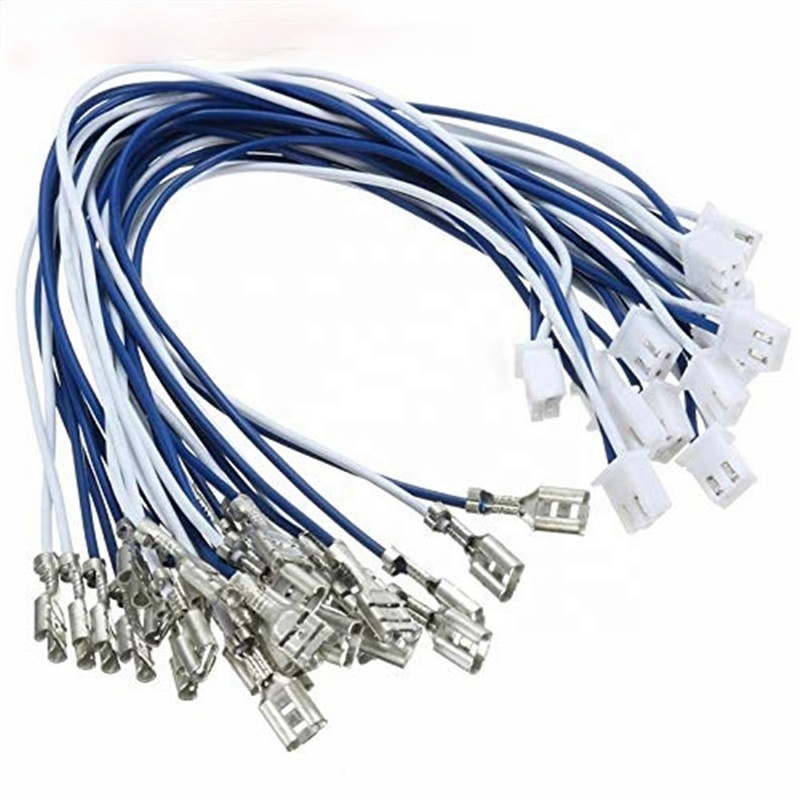 2.8mm 4.8mm Electric Wire Harness 2 Pin ISO9001 For Push Button Switch