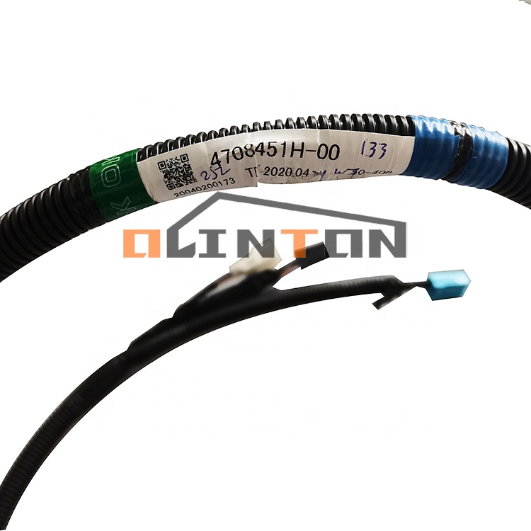 Construction Works Display Wire Instrument Wire 4708451H-00 For Hitachi Excavator ZAX200-5G 300-5G