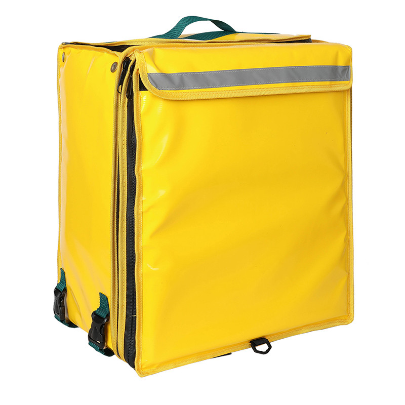 8-16 Hours Insulated Bike Delivery Bag Thermal Delivery Backpack Silk Screen Printing