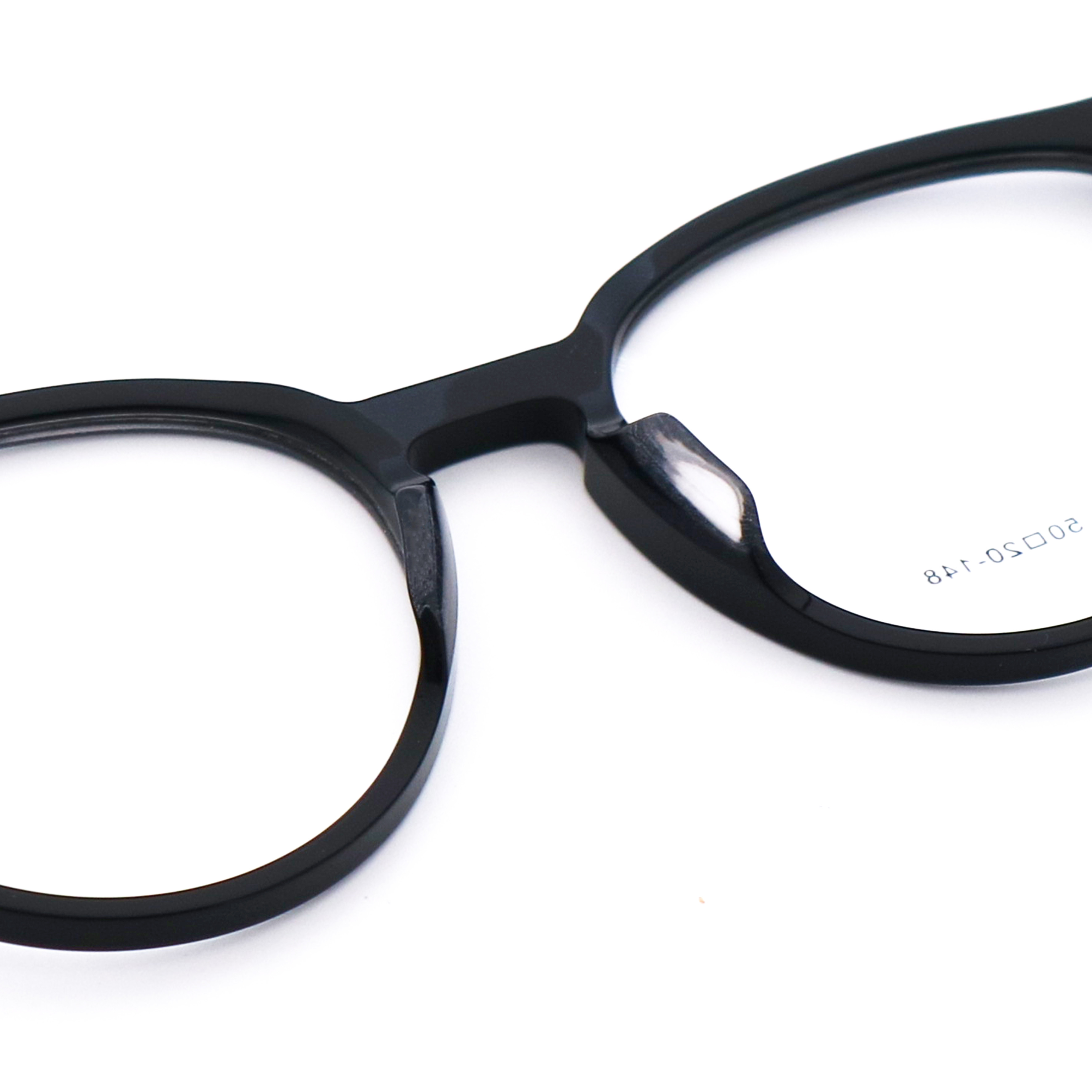 Trendy Unisex Classic Acetate Optical Glasses Frame In Stock MR 810
