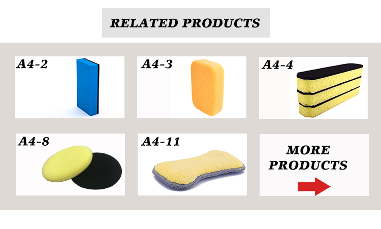Custom Car Washing Sponge Eco Friendly Car Cleaning Sponge Safety