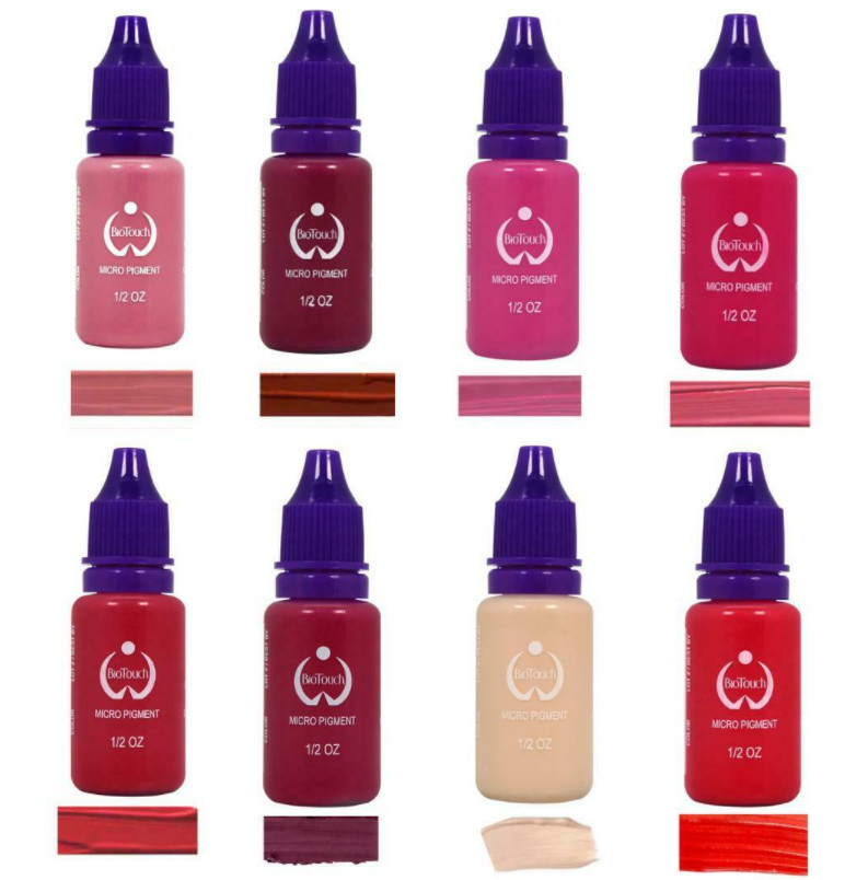 Biotouch Micro Pigment Red Pigment Color Permanent Makeup Microblading Supplies Eyebrow Shading MicrGel polishgmentation