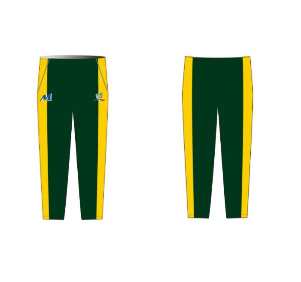 Slim Fit Cricket Training Pants , 56cm Waist Mens Coloured Cricket Trousers