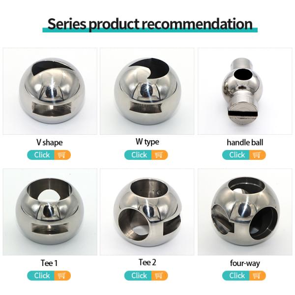 201/304/316L Silver National Standard Ball Valves Spare Accessories with Mirror Polished Surface