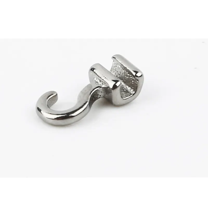 CE Certified Dental Orthodontic Crimpable Hook Long Curved Left Right for Certification MFDS Safety Standard
