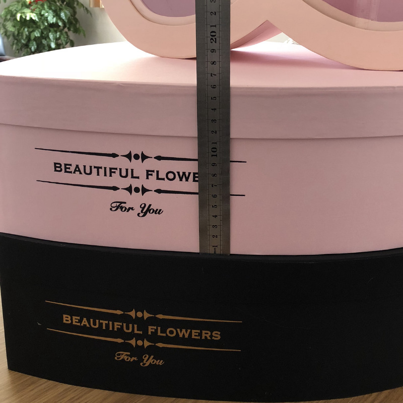 Custom Luxury Heart-Shaped Gift Boxes for Flowers and Love Decoration Photo Frame