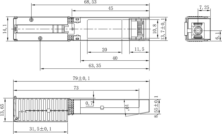 GPON SFP ONU sticker PON On A Stick FTTH ONU convert switch router to PON network