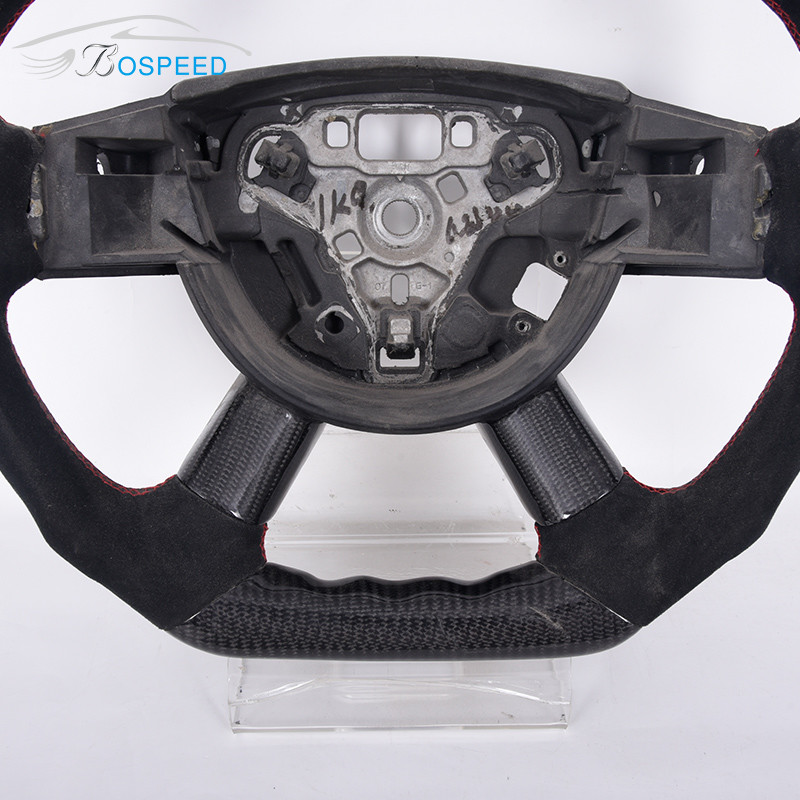 350mm Alcantara Ford Carbon Fiber Steering Wheel Black Racing OEM