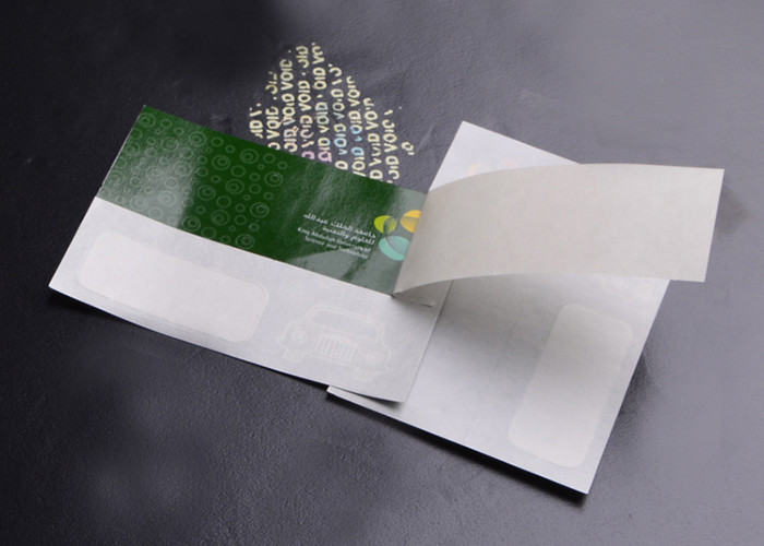 Customized warranty adhesive antifake peef off VOID sticker printing