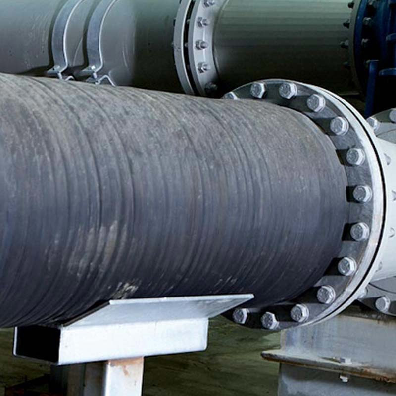 10'' Tailings Hose Epdm Outer Cover Excellent Uv Weather And Ozone Resistance