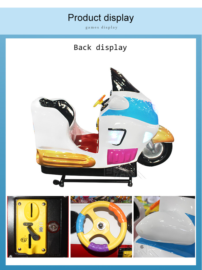 1 Player RBS PP Kiddy Ride Machine Ride On Moto Swing Car