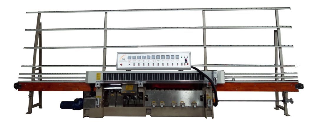 Glass Edging Machine Used on Making Pencil Edge/Flat Edge/Chamfer Edge