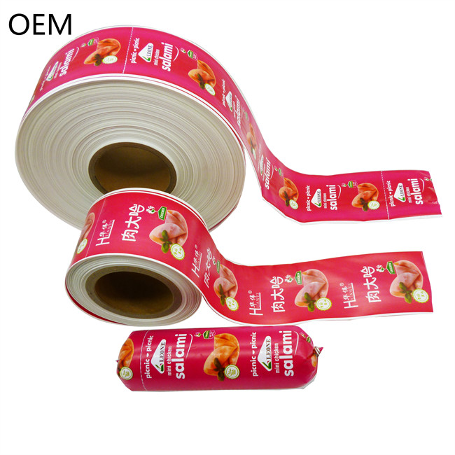 Synthetic Multilayer Heat Shrinking Flexography Printed Sausage Casing