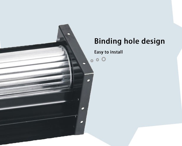 220v AC Cross Flow Blower Fan , Cross Flow Cooling Fan Sleeve / Ball Bearing For Oven
