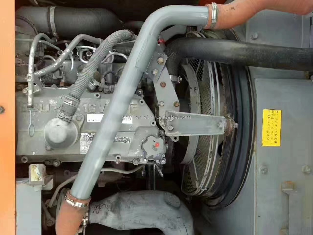 0.91m3 EX210 21T Excavator 110KW Power ISUZU Engine