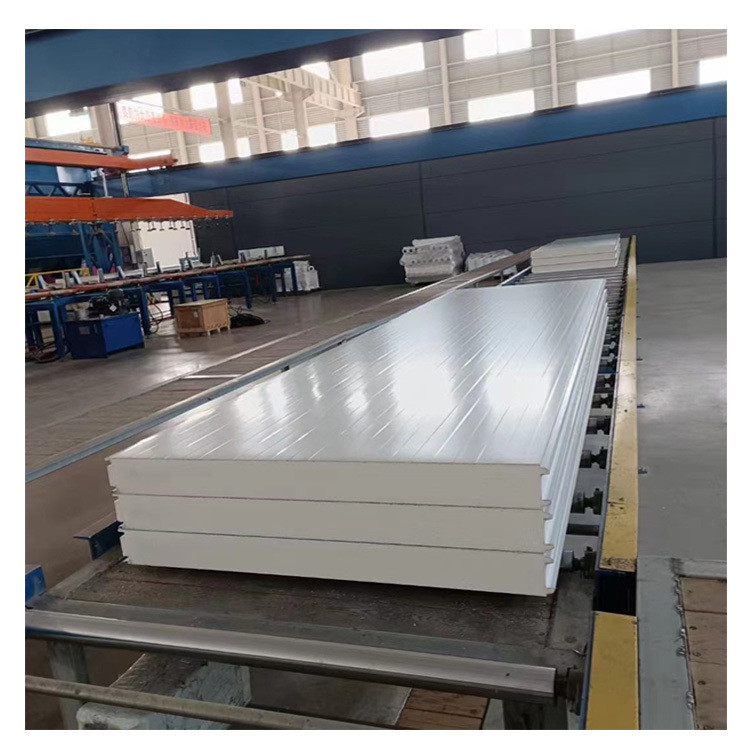 Insulated Metal PIR Wall PU Roof Panel for Cold Room 50mm Polyurethane Sandwich Panel