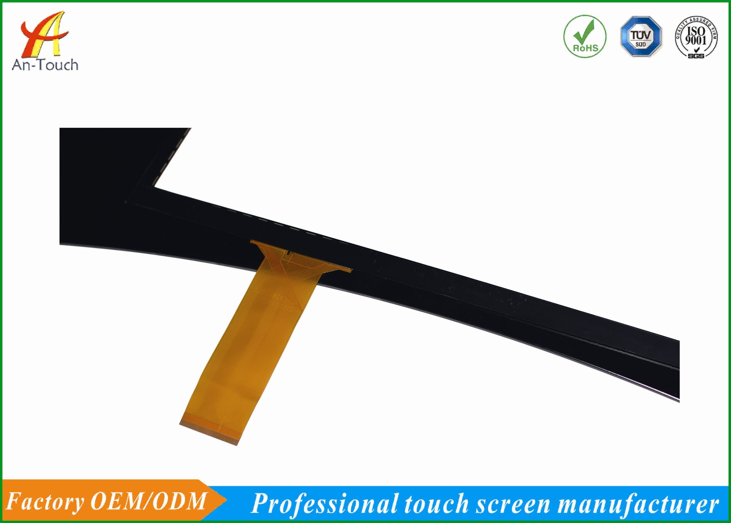 18.5 Inch Waterproof Touchscreen Display , Usb Capacitive Touch Screen Overlay Kit