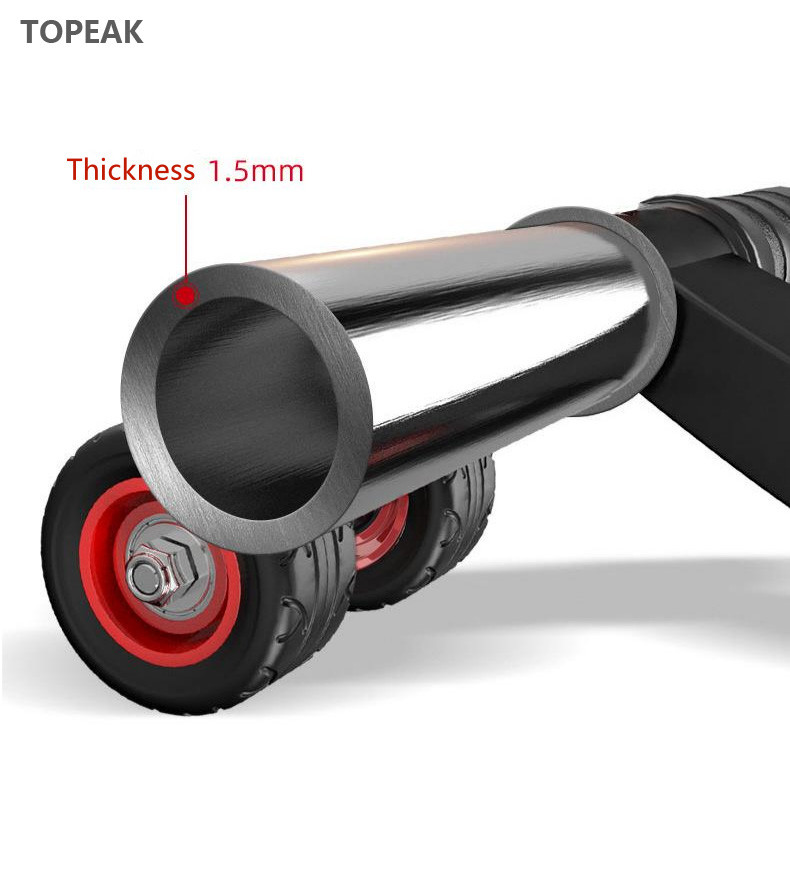 Abs Ab Abdominal Wheel Roller Exercises Flat Tummy Equipment