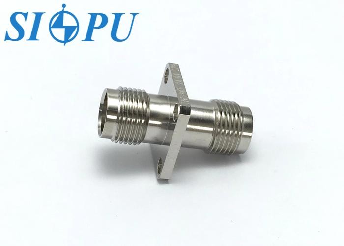 RF Coaxial TNC Female To TNC Female Connector Flange Mount Receptacle