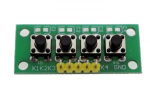 China 4 Push Buttons Matrix Keypad Module PCB Material For DIY Project OKY3530-1 on sale