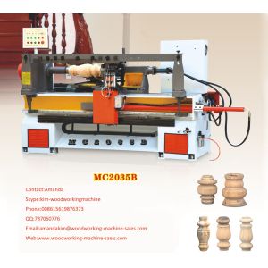 Buy cheap MC2035B semi-automatic big diameter cnc wood lathe machine product