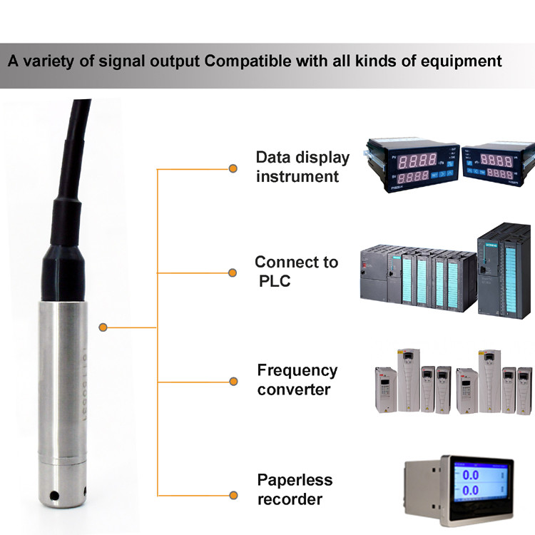 150%FS Submersible Pressure Transducer For River Water Measurement