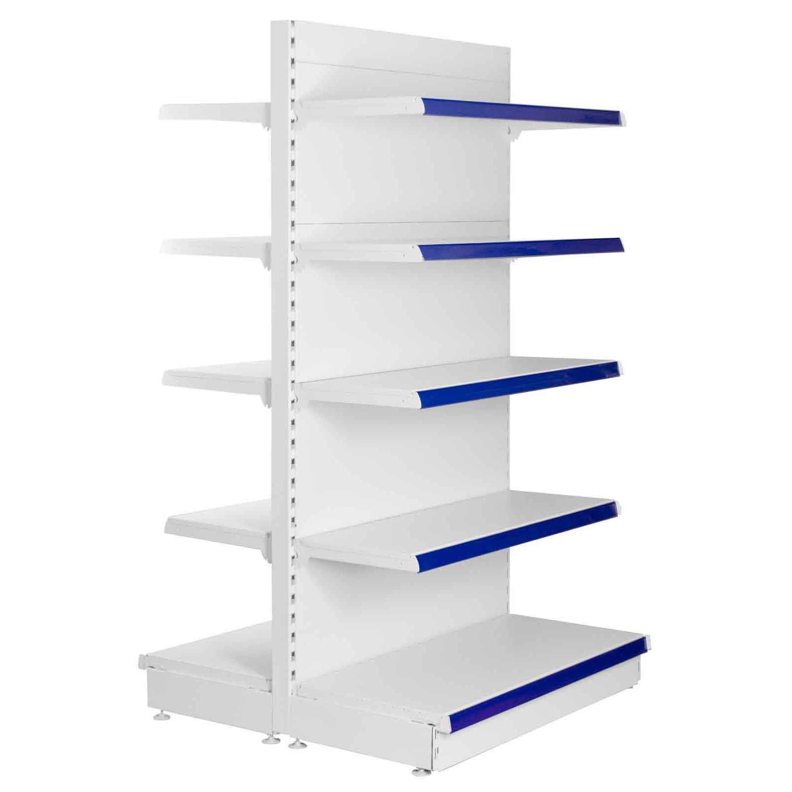 Two Side Supermarket Display Racks Loading Capability 50-200kgs / Layer