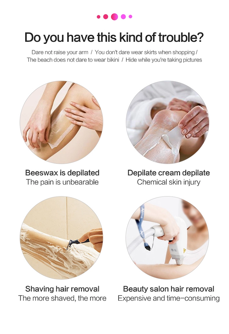 Home Personal IPL Hair Removal Machine Portable Hair Laser Removal Device
