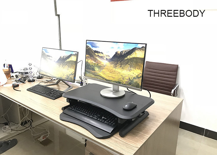 Black Color Modern Executive Office Furniture Adjustable Standing Desk