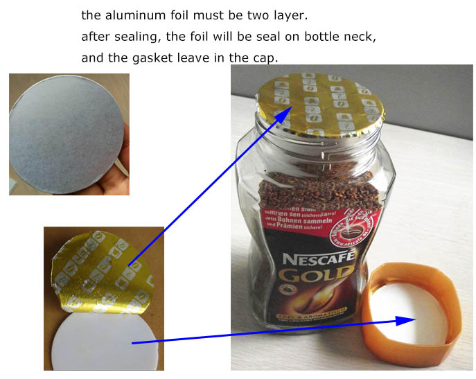 50Hz Induction Sealing Machine Electric Continuous Glass Plastic Bottle Aluminum Foil Sealing Machine