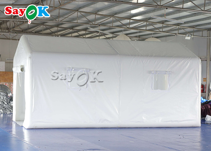 Inflatable Pole Tent Inflatable Emergency 6x3x3mH Medical Isolation Tents