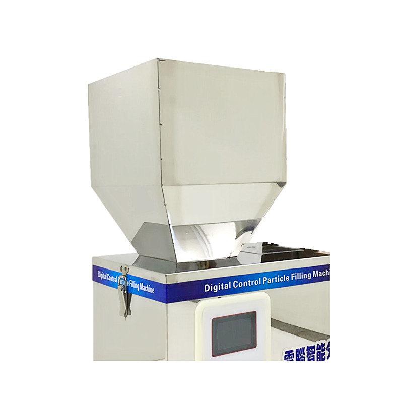 Tea Grain Coffee Powder Weigh Filling Machine Semi Automatic